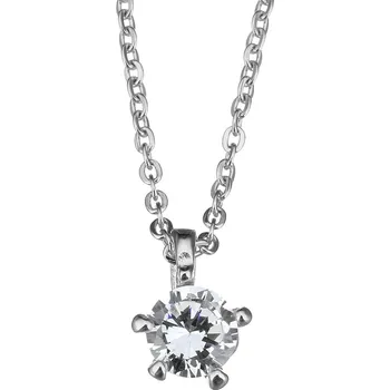 Náhrdelník Šperky4U Ocelový náhrdelník se zirkonem - OPD0068