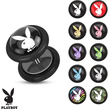 Módní doplněk Šperky4U Falešný piercing do ucha Playboy - FP01032-060