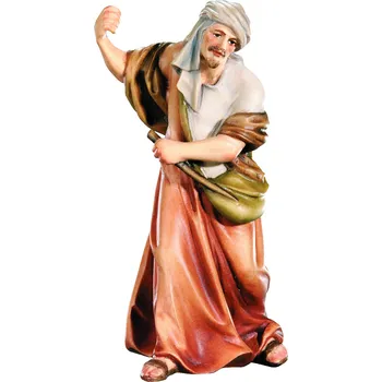 Vánoční dekorace Ornatis Vodič velblouda Provedení: Malované, Velikost stojících figur dospělých postav: 7 cm Dřevěná vyřezávaná soška vodiče velblouda
