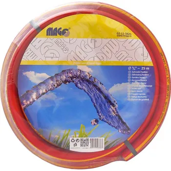 Zahradní hadice Zahradní hadice červená - žlutý pruh 1/2" - 25m TUBI ITALIA 02-11-1225