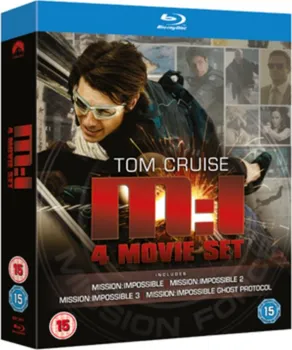 blu-ray film Blue-ray Mission Impossible 1-4 (2012)