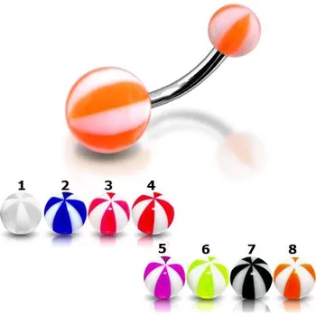 Piercing Šperky4U Piercing do pupíku - banánek - BA01009-WA