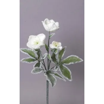 umělá květina Čemeřice zasněžená 510-0022