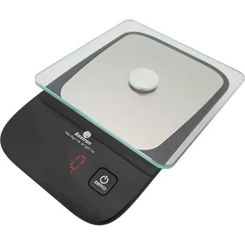 Kuchyňská váha BAXTRAN HKS-G01-5000, 5kg/1g, 150x150mm kuchyňská váha nejen do kuchyně