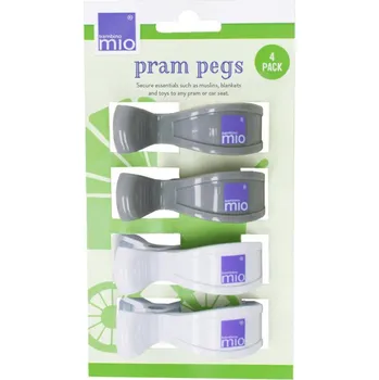 Držák na kočárek Bambino Mio klipy na kočárek 4 ks