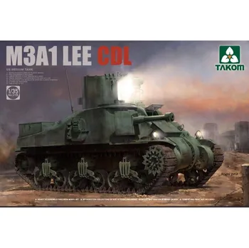Plastikový model Takom M3A1 CDL 1/35