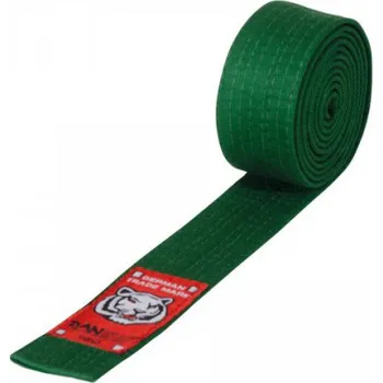 Pásek na kimono DANRHO Budo pásek DANRHO Junior zelený - velikost: 200 - Prodloužená možnost vrácení zboží do 60 dní.