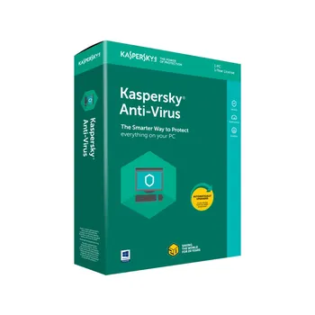 Antivir Kaspersky Anti-Virus 2018 3 PC 2 roky