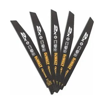 Dílna DeWALT DT2300L pilový plátek EXTREME bimetalový na dřevo s hřebíky, 152 mm, 5 ks