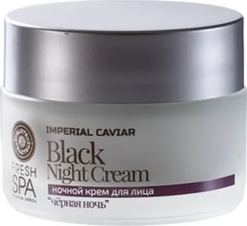 Pleťový krém Natura Siberica Imperial Caviar Black Night Creme 50 ml