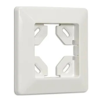 vypínač SIRO rámeček pro SL-dálkové ovládání, d: 80 mm š: 80 mm, v: 10 mm bílá