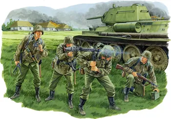 Plastikový model Dragon Panzergrenadier Lah Division (Kursk 1943) 1:35