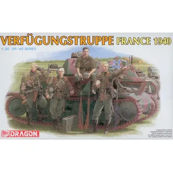 Plastikový model Dragon Verfügungstruppe (France 1940) 1:35