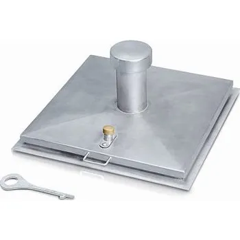 Kanalizační potrubí Studnové poklopy obdélníkové s komínem 625x625 mm| 47110