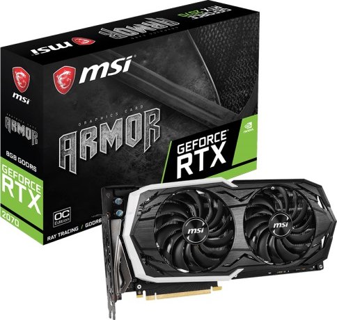 MSI GeForce RTX 2070 Armor 8G - Zbozi.cz