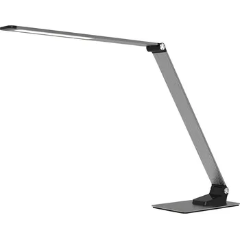 Lampička Platinet Lampička 1xLED 10 W matný chrom/černá