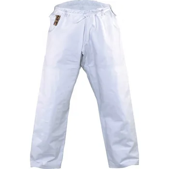 Bojový sport DANRHO Kalhoty DANRHO KANO bílé - velikost: 140 S - Prodloužená možnost vrácení zboží do 60 dní.