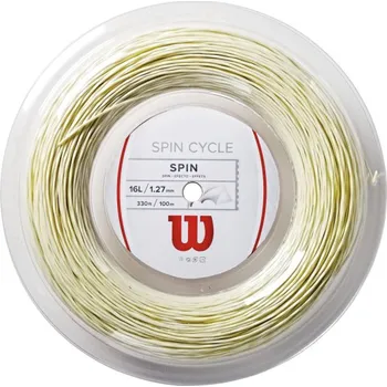 Struna na výplet tenisové rakety Tenisový výplet Wilson Spin Cycle Reel 16L/1,27mm 100m