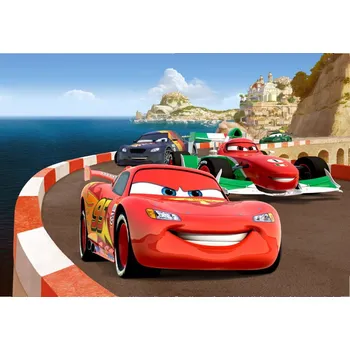 Fototapeta Fototapeta Auta Disney Cars FTDNXXL5005 / Fototapety do dětského pokoje FTDNXXL 5005 (360 x 270 cm) AG Design