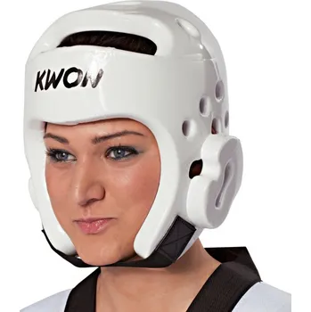 Kimono KWON Pěnová helma na Taekwondo KWON bílá - velikost: XXS - Prodloužená možnost vrácení zboží do 60 dní.