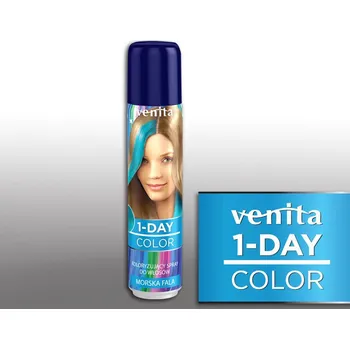 Barva na vlasy Venita 1- Day color - 1 denní barvicí sprej, 50 ml mořská modrá 2