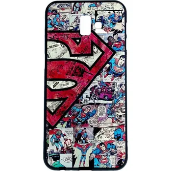 Pouzdro na mobilní telefon Kryt Samsung J6+ 3D silikon Superman (obal neboli pouzdro na Samsung J6+)