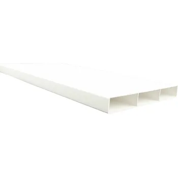 Ventilační potrubí Dalap Ventilační potrubí čtyřhranné 308x29/1,5m PVC