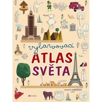 Vybarvovací atlas světa - Guilia…