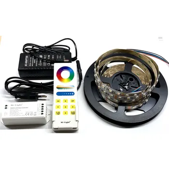 LED páska Ledshopik 5m RGBW LED sestava SMART | 19,2W/m | 60LED/m | LED 4v1 | - RGBW - DENNÍ BÍLÁ