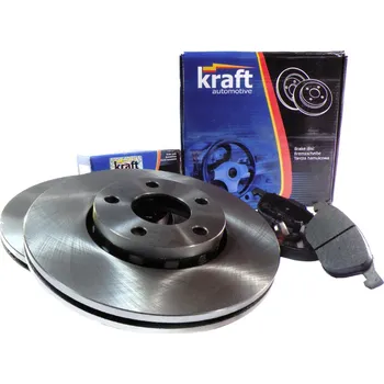 Brzdový komplet Brzdy kotouče a desky přední OPEL ASTRA G H 280mm - KRAFT