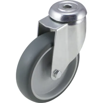 Příslušenství k zahradní technice Přístrojové pryžové pojezdové kolečko 2470-PJS 125 P30-BS