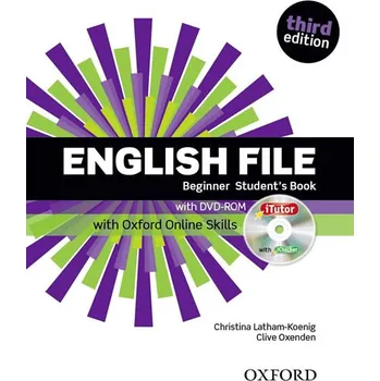 Anglický jazyk English File: Begginer Student´s Book (3th Edition) - Christina Latham-Koenig + [DVD]