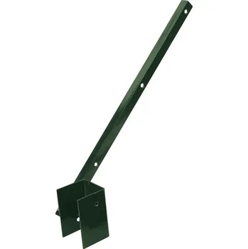 Příslušenství pro plot Pilecký bavolet Zn + PVC 60 x 40 mm jednostranný vnější zelený