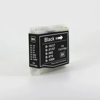 Inkoustová náplň pro Brother MFC 845 CW kompatibilní - barva černá - black