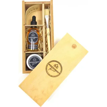 Dárkový potravinový koš Dárkový box Woodman's Finest Large Wooden Box