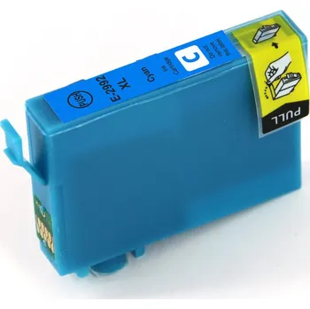 Inkoustová náplň pro Epson Expression Home XP 432 kompatibilní - barva azurová - cyan