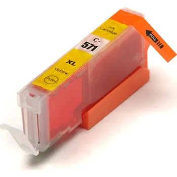 Inkoustová náplň pro Canon Pixma TS 8053 kompatibilní - barva žlutá - yellow