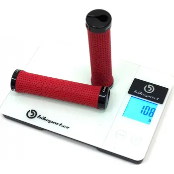 grip Chromag Bikes Gripy Chromag Basis, červená/černá, 102g