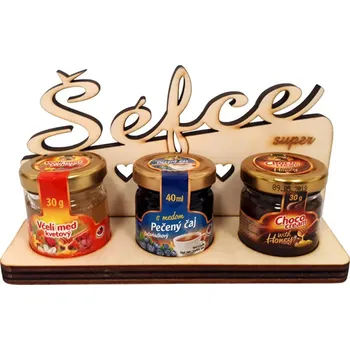 Žertovný předmět Dárkový stojan na dobroty pro šéfku