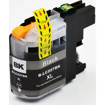 Inkoustová náplň pro Brother MFC J 4625 DW kompatibilní LC-227XLBK - barva černá - black