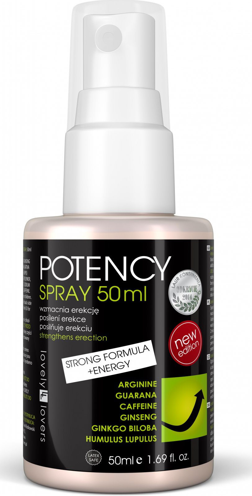 POTENCY Spray na podporu erekce 50ml