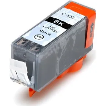 Inkoustová náplň pro Canon Pixma MP 640 kompatibilní PGI-520BK - barva černá - black