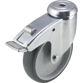 Pojezdové kolečko Přístrojové pryžové pojezdové kolečko 2477-PJS 080 P30-BS