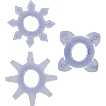 ToyJoy Tickle C-Rings Purple