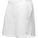 Pánské kraťasy WILSON RUSH WOVEN SHORT 9 BÍLÉ velikost S
