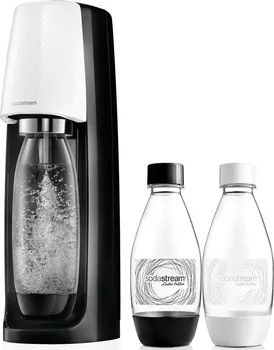 Výrobník sody SodaStream Spirit B&W + dámské lahve