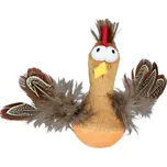 Trixie Bobo kuře s peřím a zvukem 10 cm 