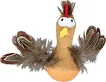 Trixie Bobo kuře s peřím a zvukem 10 cm 