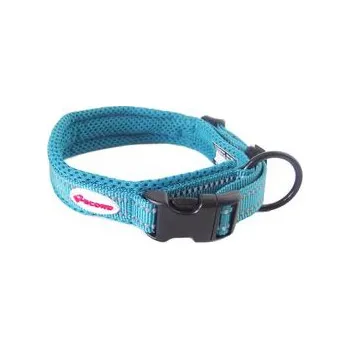 Obojek pro psa Record obojek na psa Ande 20 mm x 45-50 cm podšitý nylon reflexní modrý