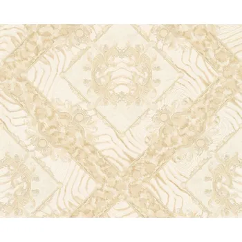 Tapeta Luxusní vliesová tapeta 34904-4 zámecká krémová / Tapety na zeď 349044 Versace 3 (0,70 x 10,05 m) A.S.Création
